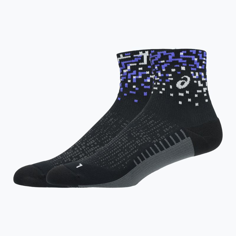 Ponožky ASICS Performance Run Quarter performance black/cobalt burst/white 2