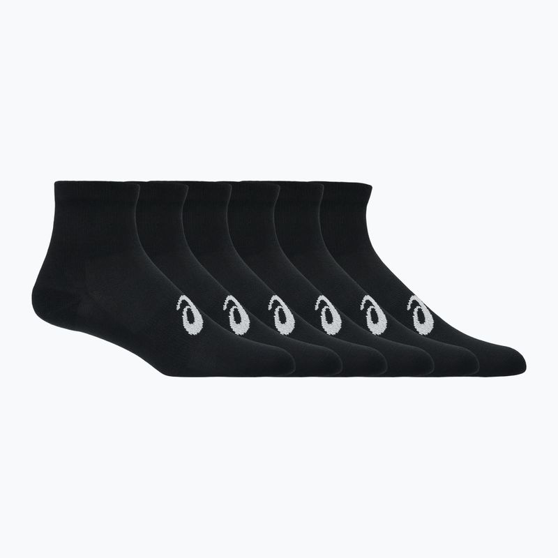 Ponožky ASICS Quarter 6 pairs performance black