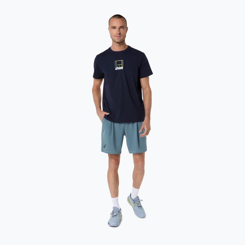 Pánské tričko ASICS Court Core Graphic midnight 4