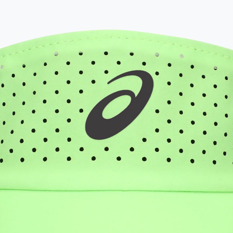 Tenisový kšilt ASICS Performance Visor illuminate green 3