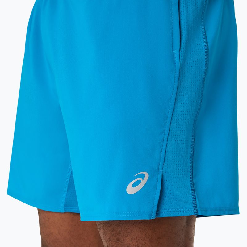 Pánské běžecké šortky ASICS Icon 7IN Aegean Blue/Cream 8