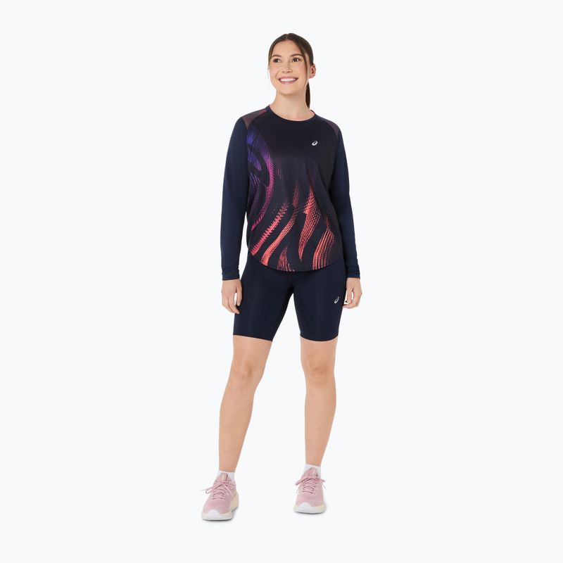 Dámské běžecké šortky ASICS Road High Waist 8IN Sprinter midnight 2