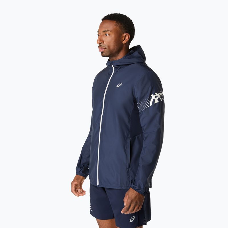 Pánská běžecká bunda ASICS Icon midnight/cream 4