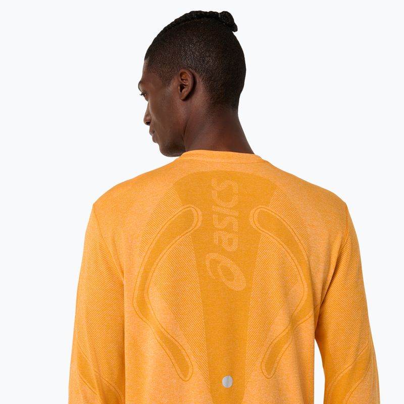 Pánské běžecké triko Longsleeve ASICS Road Seamless LS yamabuki yellow 6