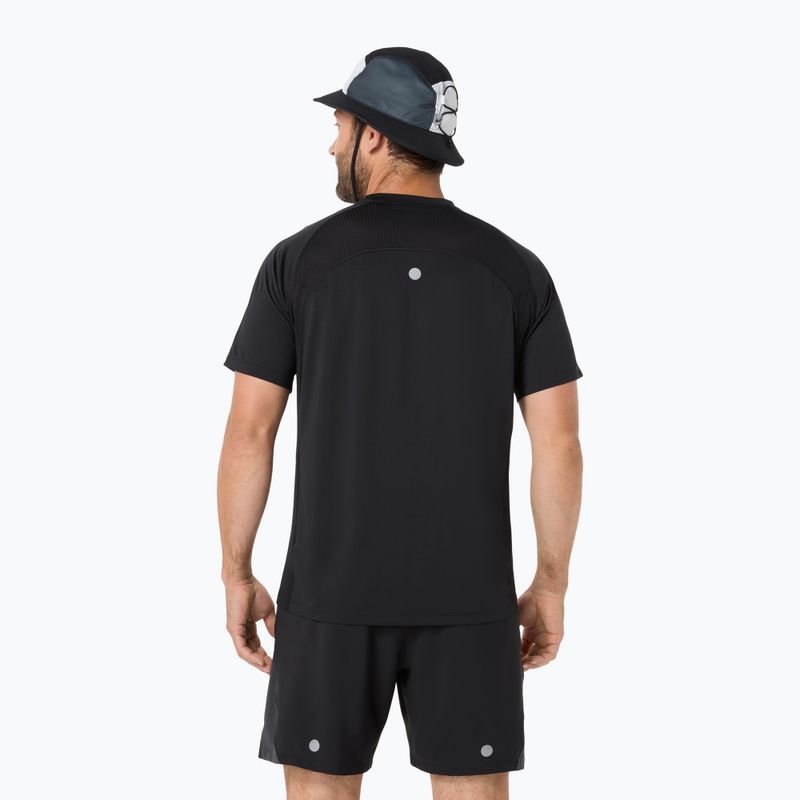 Pánské běžecké tričko ASICS Road Fade SS performance black/cream 3