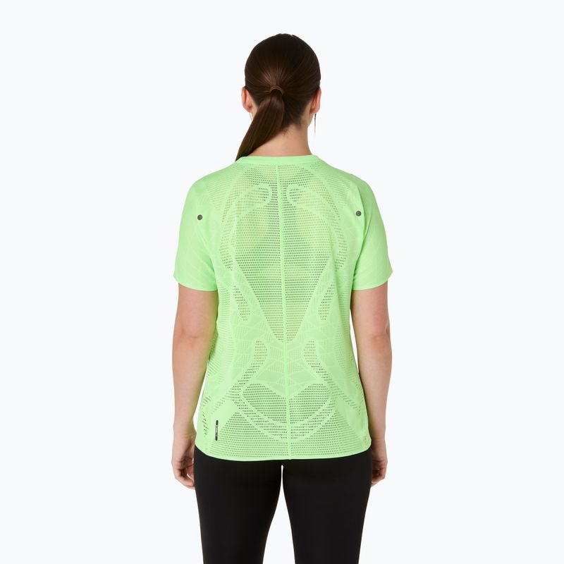 Dámské běžecké tričko ASICS Metarun SS Top illuminate green 3