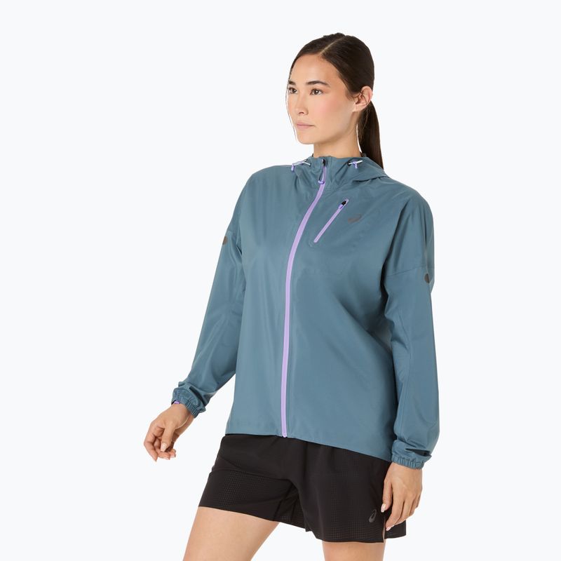 Dámská běžecká bunda ASICS Fujitrail Elite Waterproof ironclad 4
