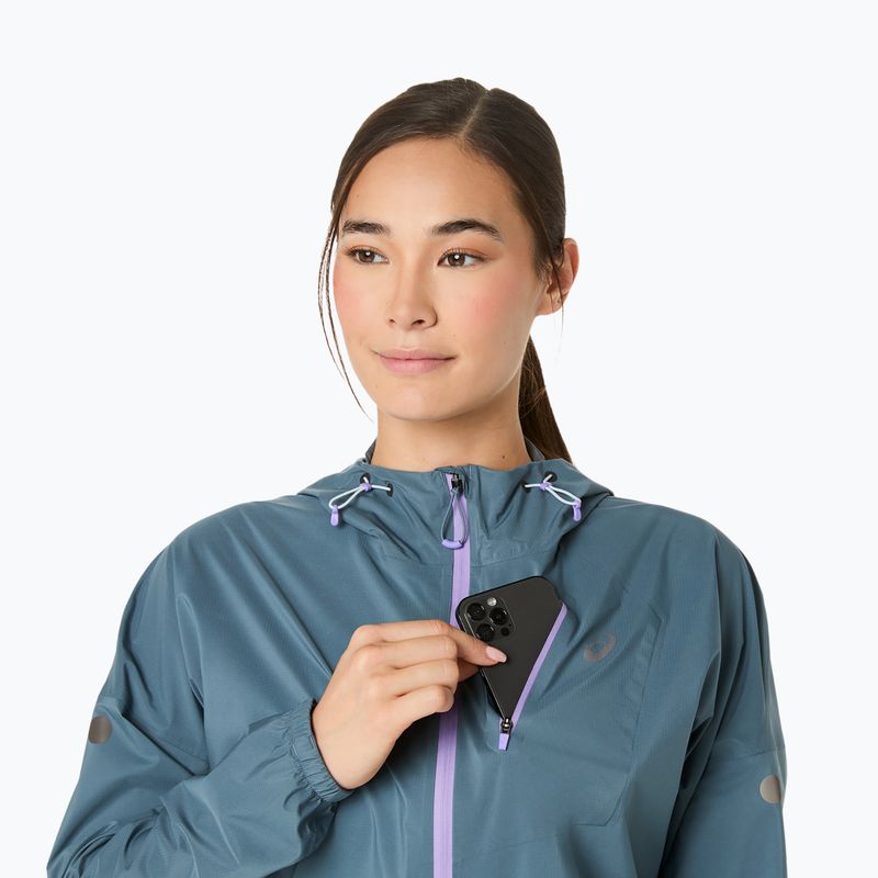 Dámská běžecká bunda ASICS Fujitrail Elite Waterproof ironclad 6