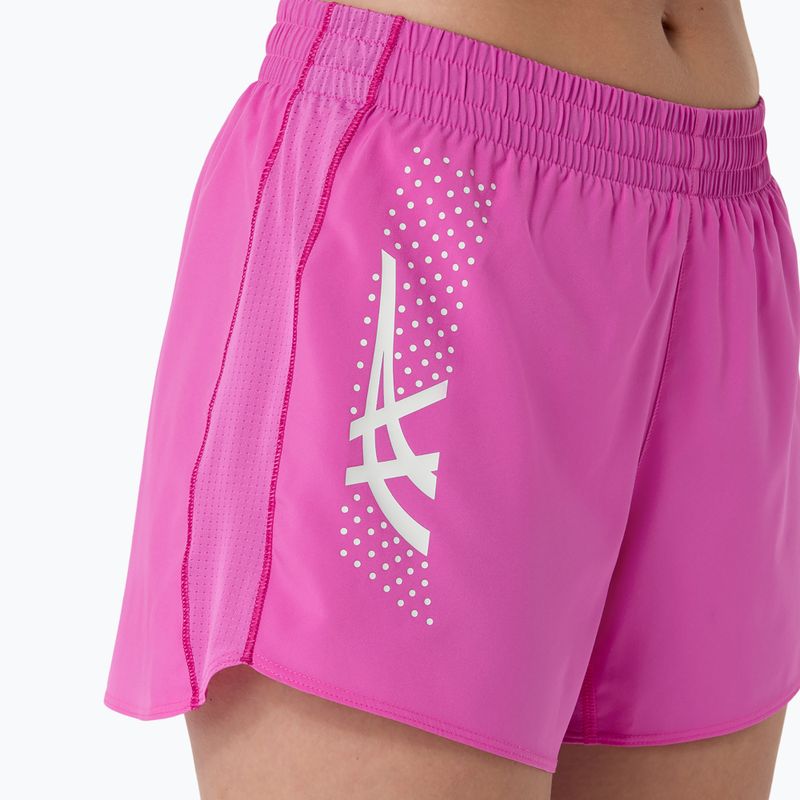 Dámské běžecké šortky ASICS Icon 4IN Digital Sakura 5