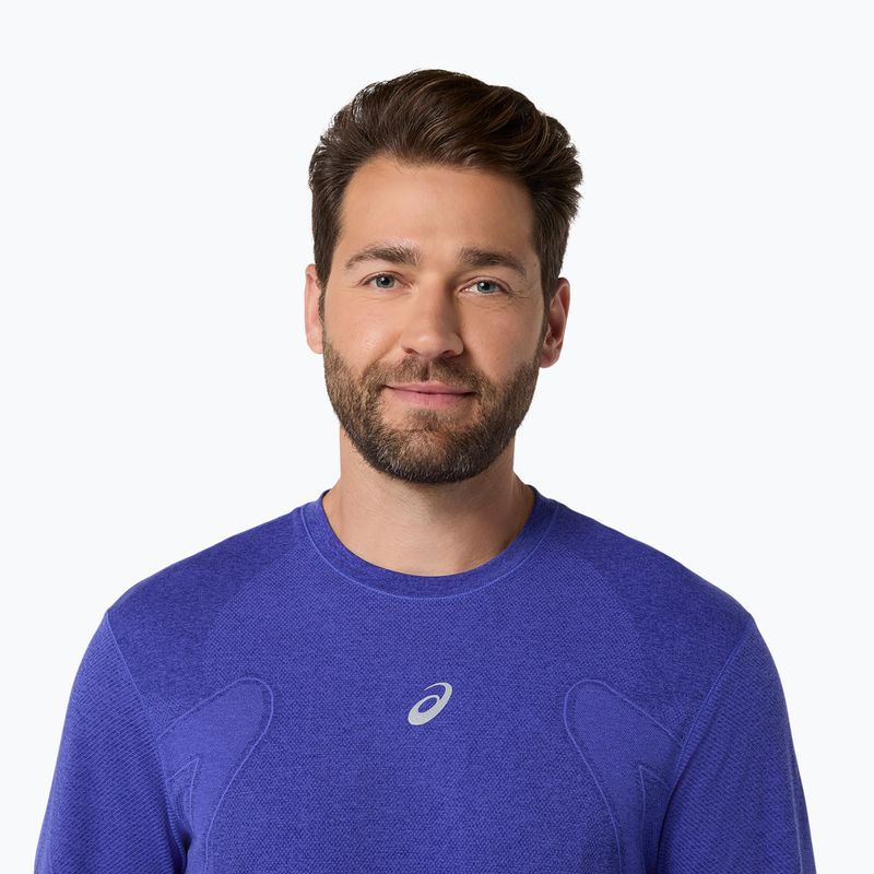 Pánské běžecké tričko Longsleeve ASICS Road Seamless LS Cobalt Burst/Eggplant 5