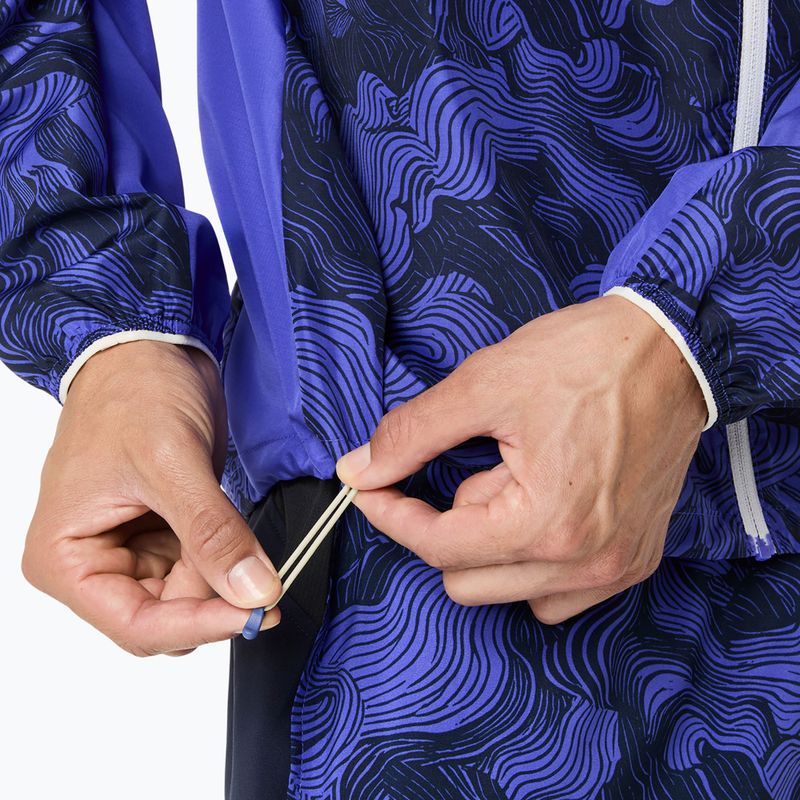 Dámská běžecká bunda ASICS Fujitrail Packable cobalt burst/indigo blue/cream 9