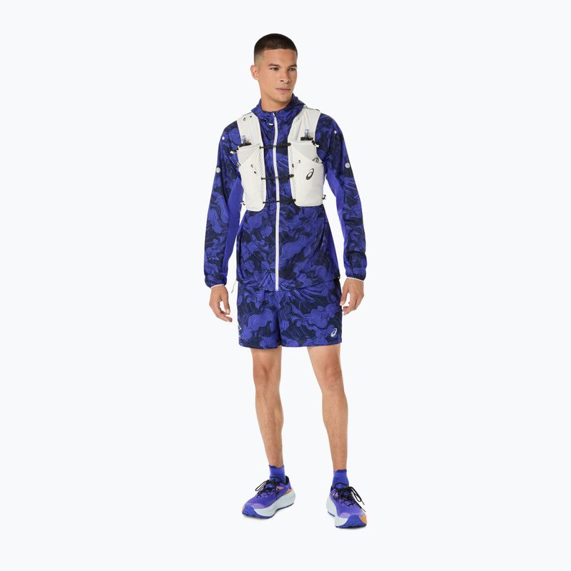 Dámská běžecká bunda ASICS Fujitrail Packable cobalt burst/indigo blue/cream 12