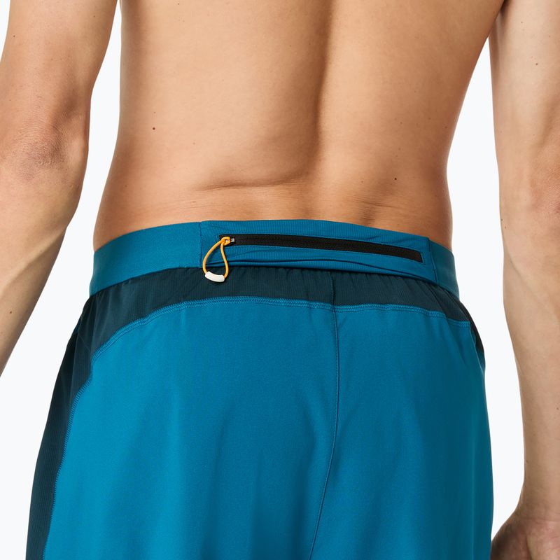 Pánské běžecké šortky ASICS Road 7IN tranquil teal/dark teal/yamabuki 8