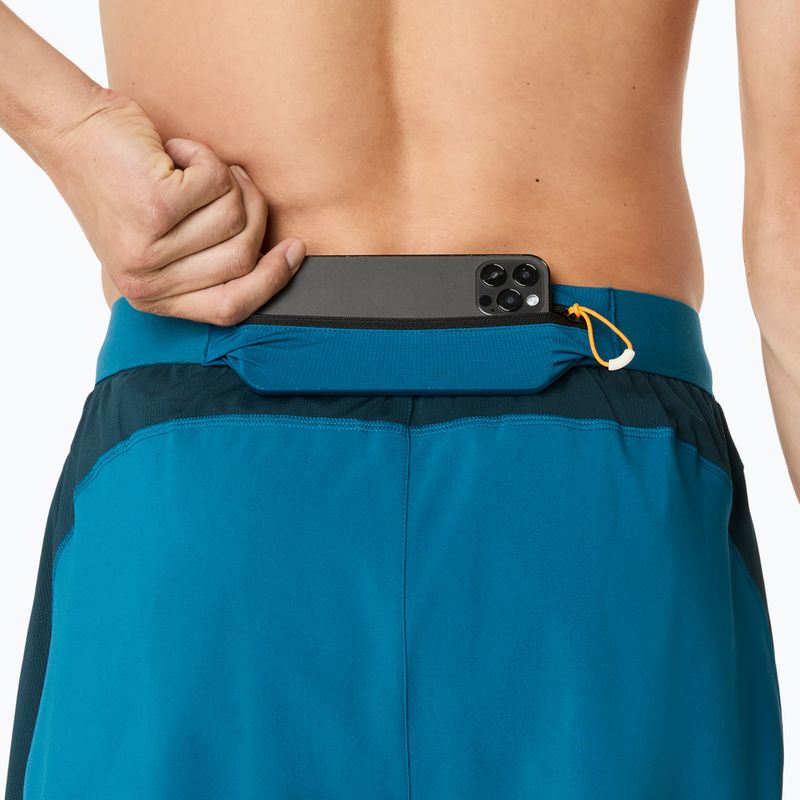 Pánské běžecké šortky ASICS Road 7IN tranquil teal/dark teal/yamabuki 9