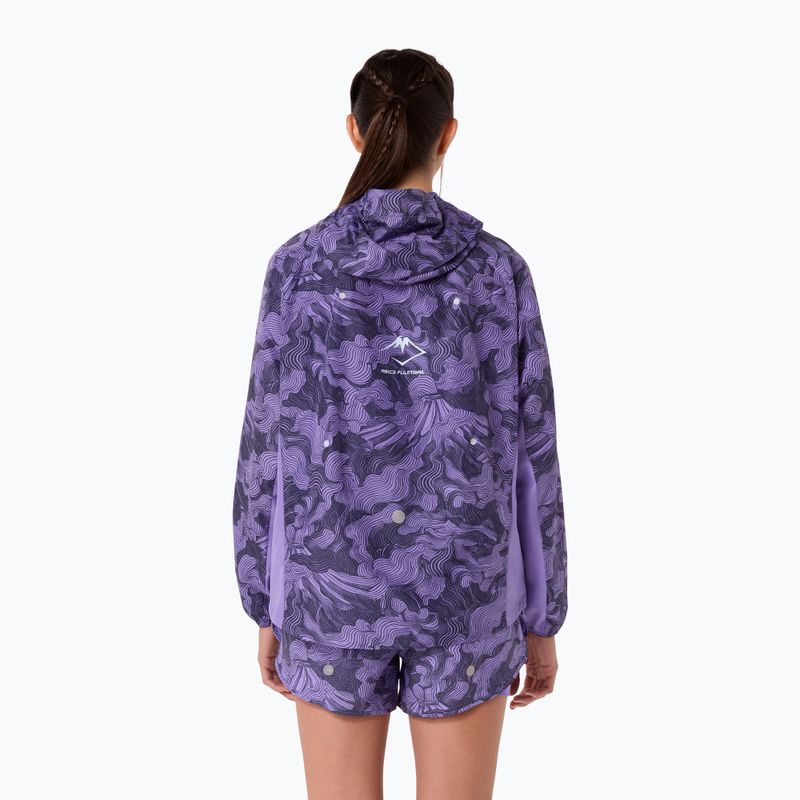 Dámská běžecká bunda ASICS Fujitrail Packable amethyst 3