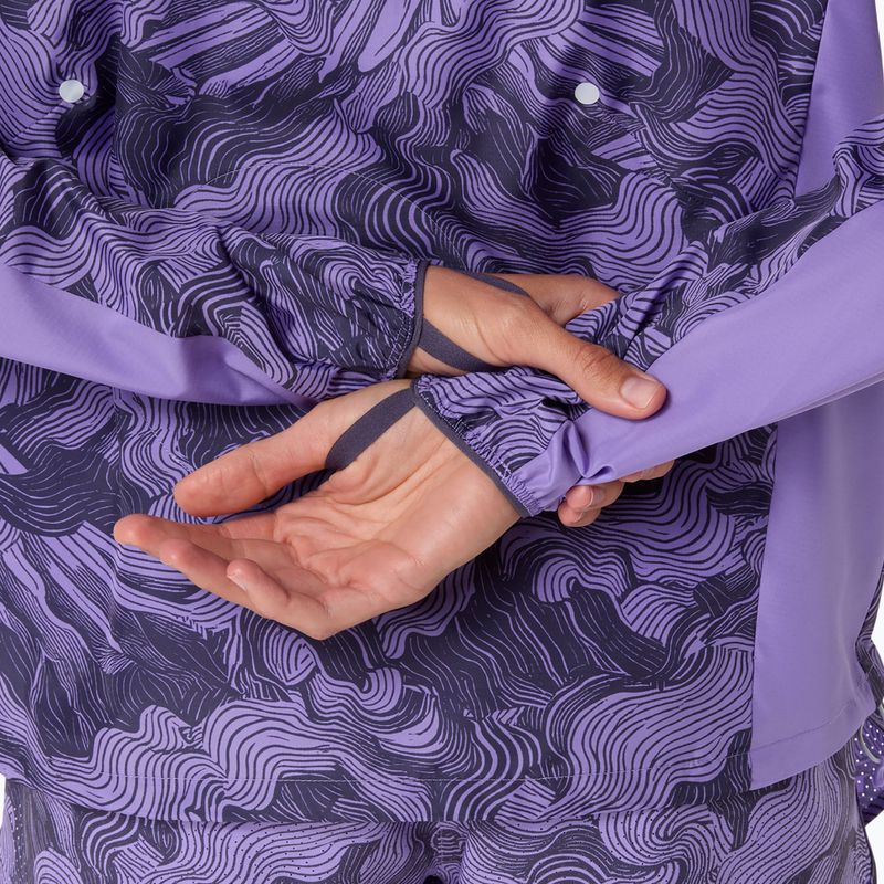 Dámská běžecká bunda ASICS Fujitrail Packable amethyst 10