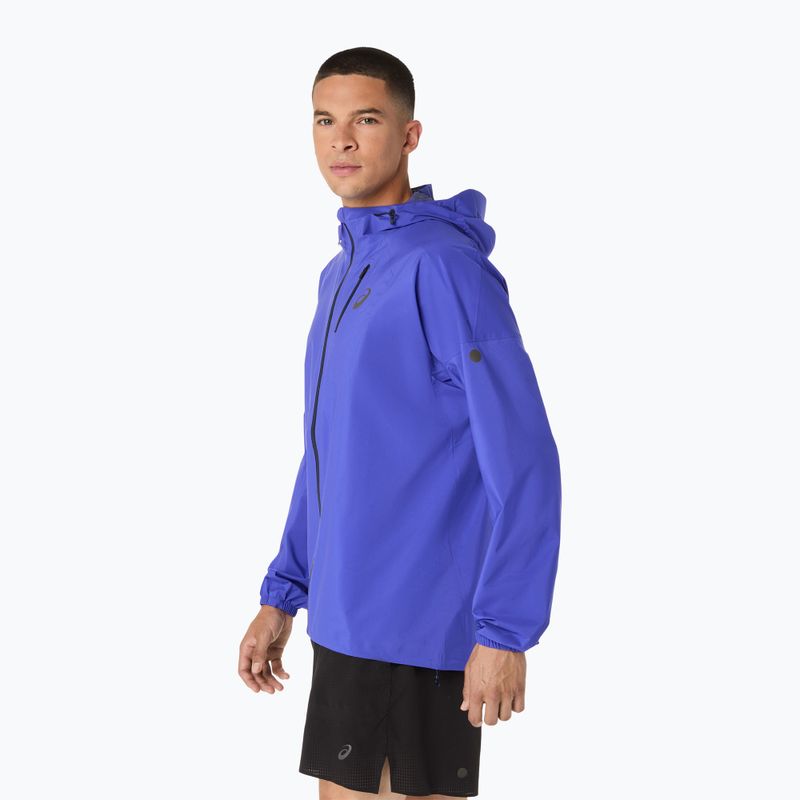 Pánská běžecká bunda ASICS Fujitrail Elite Waterproof cobalt burst/midnight 4