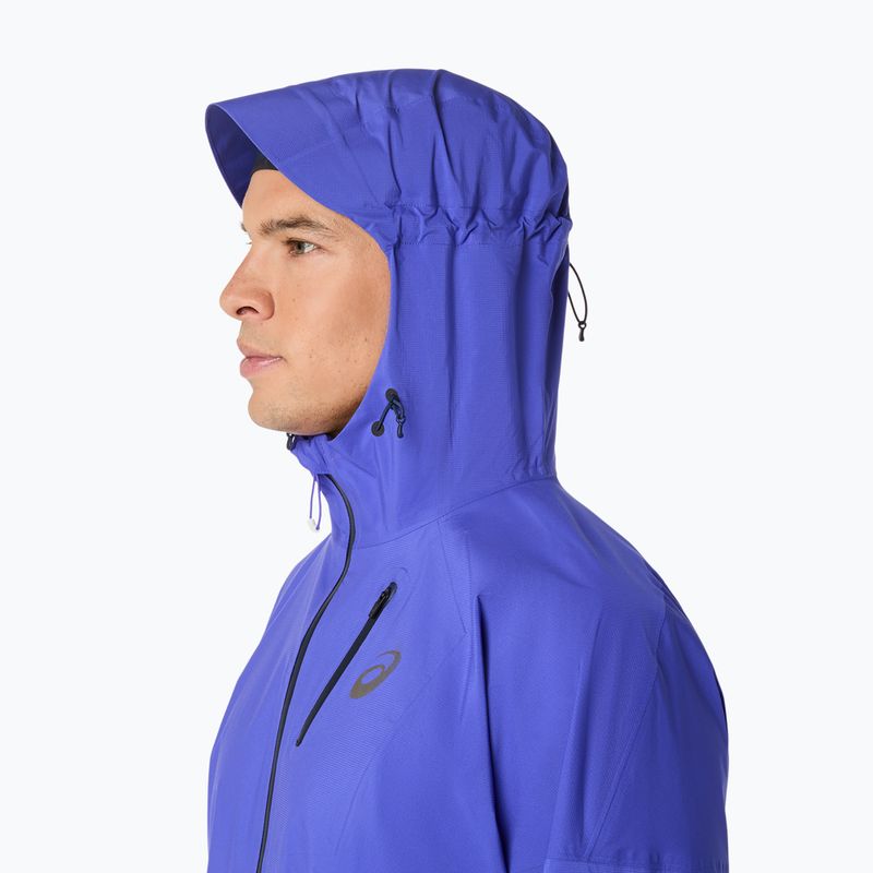 Pánská běžecká bunda ASICS Fujitrail Elite Waterproof cobalt burst/midnight 6