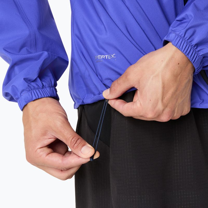 Pánská běžecká bunda ASICS Fujitrail Elite Waterproof cobalt burst/midnight 10