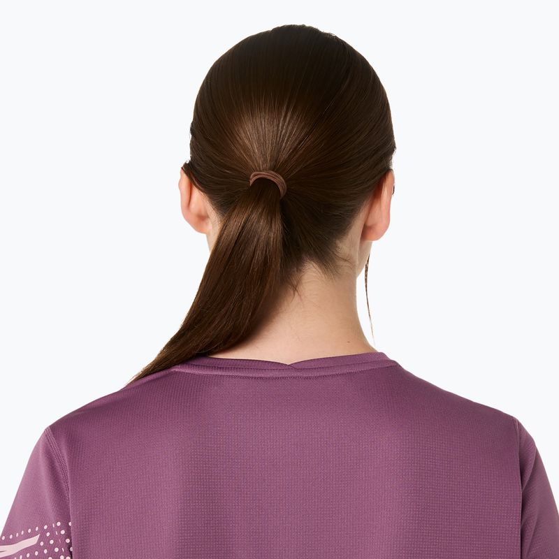 Dámské běžecké tričko ASICS Icon SS velvet purple 6