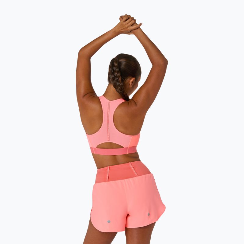 Sportovní podprsenka ASICS Road Combination sun coral 3