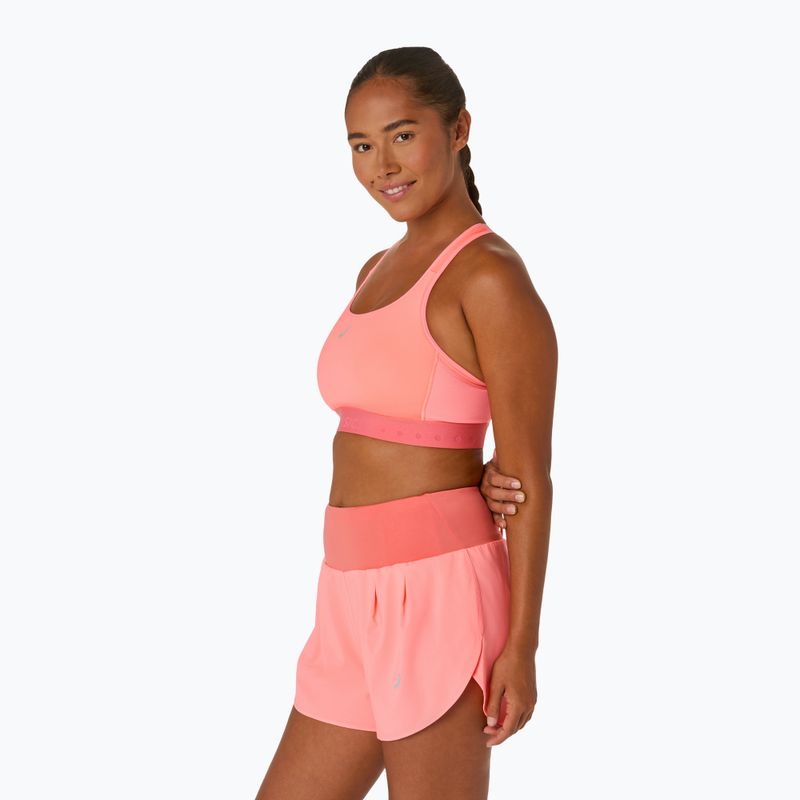 Tréninková podprsenka ASICS Road Compression sun coral 4