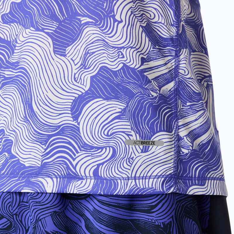 Pánské běžecké tričko ASICS Fujitrail Singlet cobalt burst/cream 6