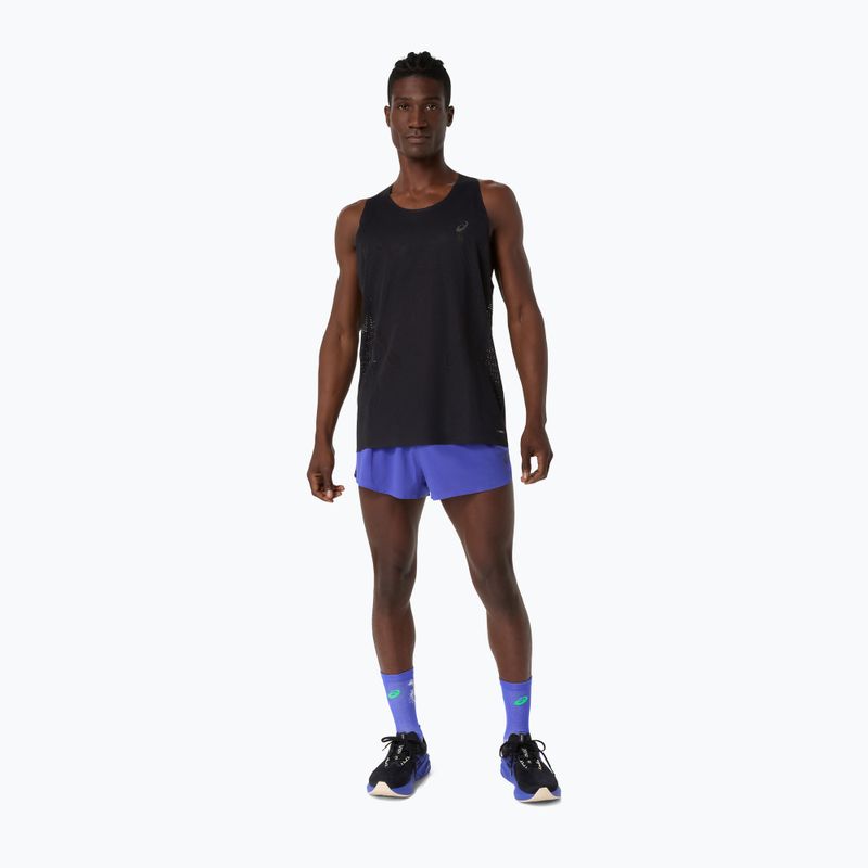 Pánské běžecké tílko ASICS Road Singlet yellow 2