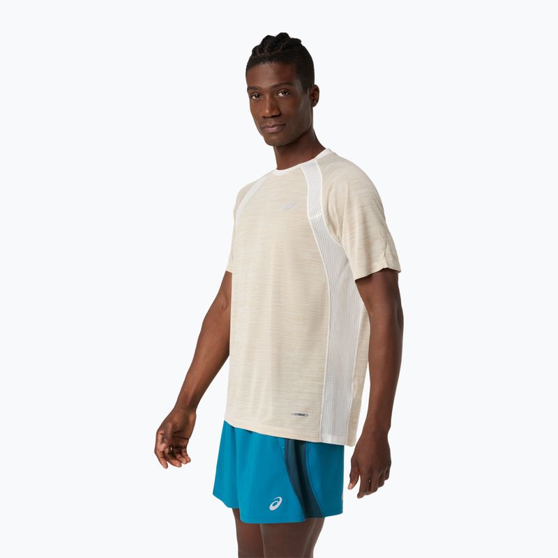 Pánské běžecké tričko ASICS Road cream 4