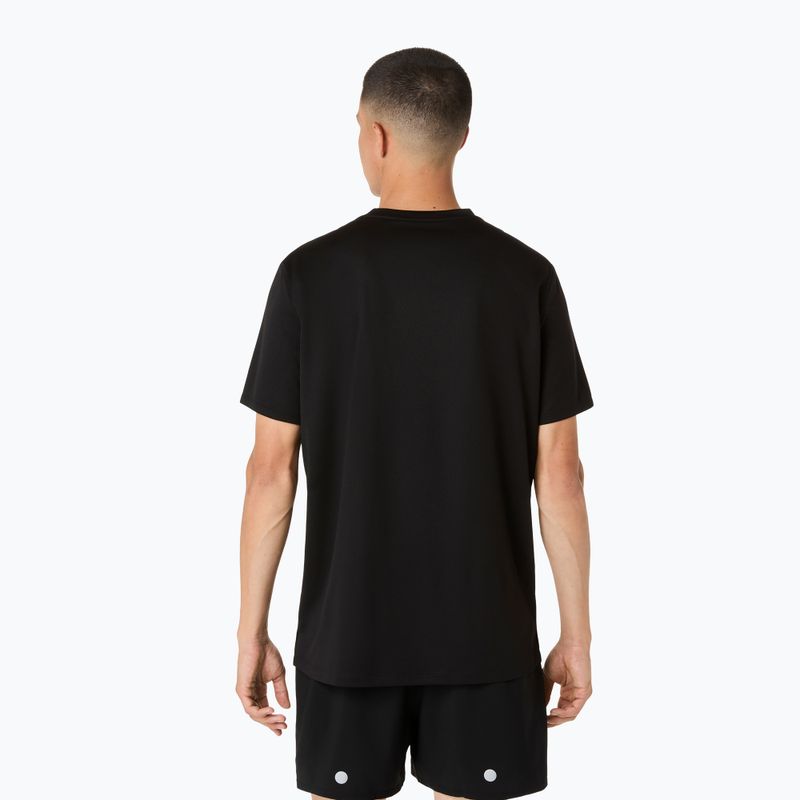Pánské běžecké tričko Asics Fujitrail Logo Ss Top Performance Black/Cream/Carbon 3