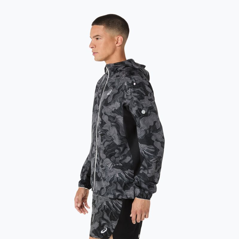 Dámská běžecká bunda ASICS Fujitrail Packable performance black 4