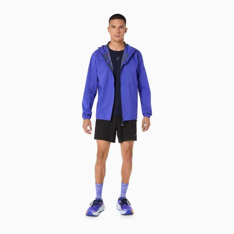 Pánské běžecké tričko ASICS Fujitrail Elite SS Top midnight/ironclad 10