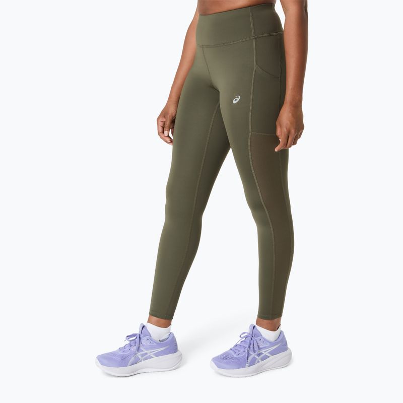Dámské běžecké legíny ASICS Core Tight dark olive 3