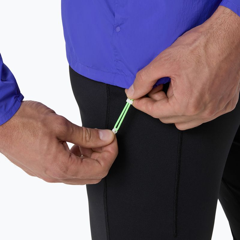 Pánské běžecké tílko ASICS Road All Over Print Singlet cobalt burst/illuminate green 12