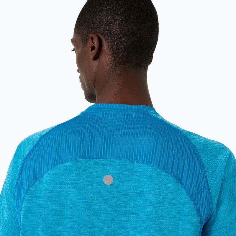Pánské běžecké tričko ASICS Road Aegean Blue 6