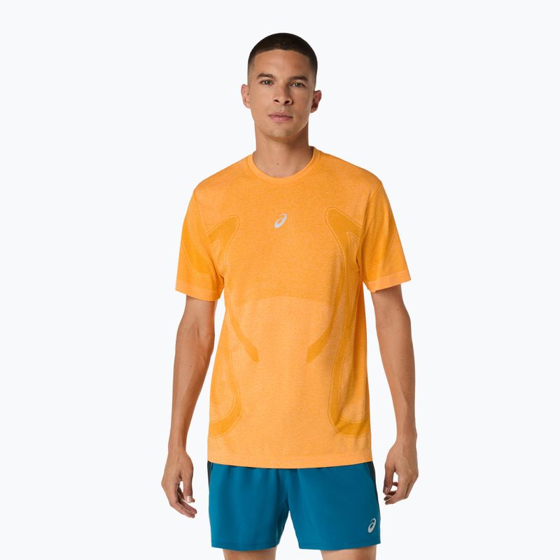 Pánské běžecké triko Longsleeve ASICS Road Seamless LS golden yellow