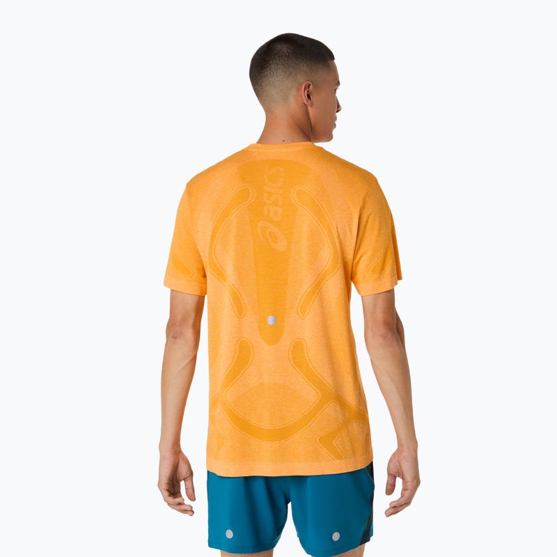 Pánské běžecké triko Longsleeve ASICS Road Seamless LS golden yellow 3