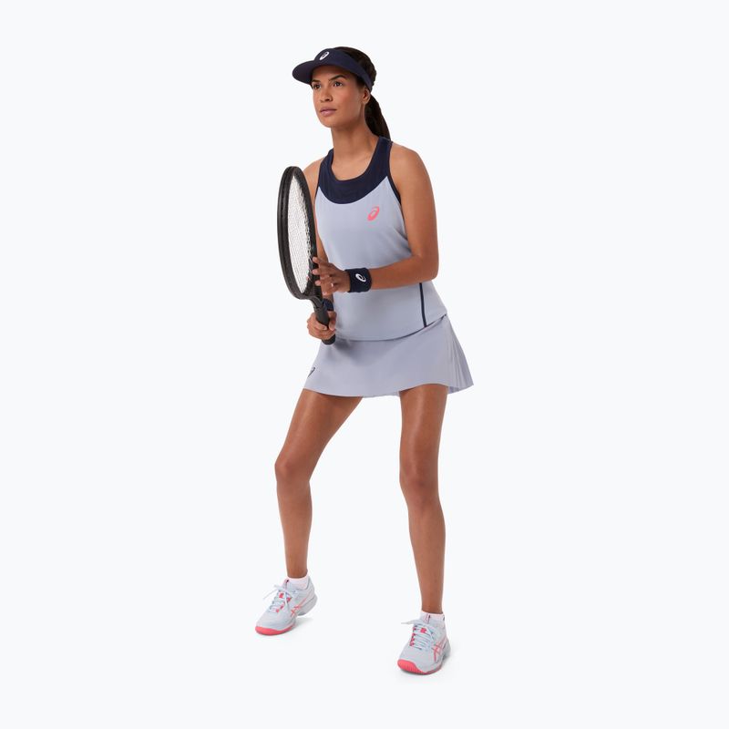 Dámské tenisové tílko ASICS Match Tank W grey/blue 2