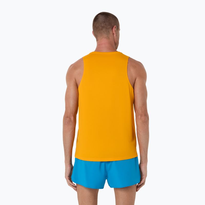 Pánské běžecké tričko ASICS Core Singlet golden yellow 3