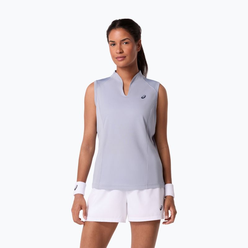 Dámské tenisové tílko ASICS Court Tank W grey/blue