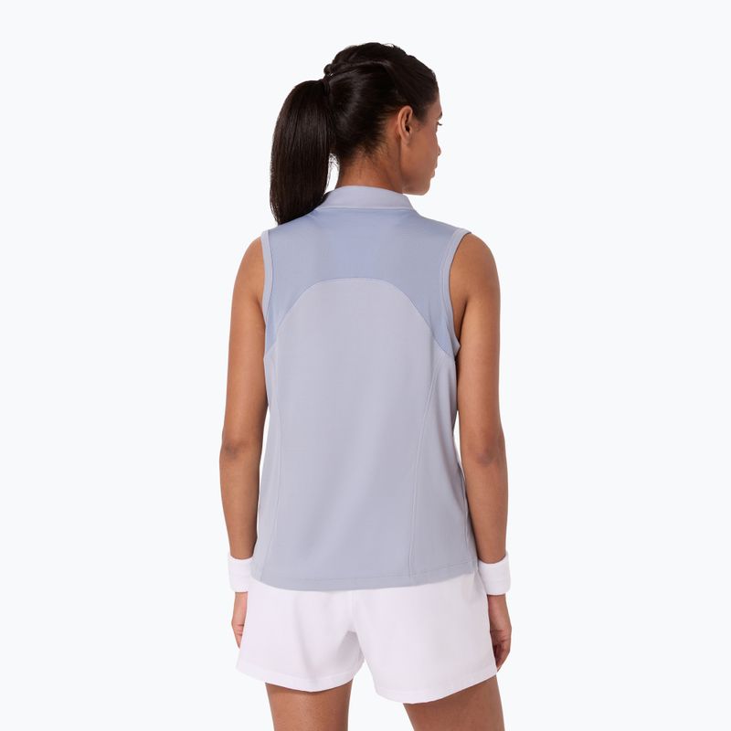 Dámské tenisové tílko ASICS Court Tank W grey/blue 3