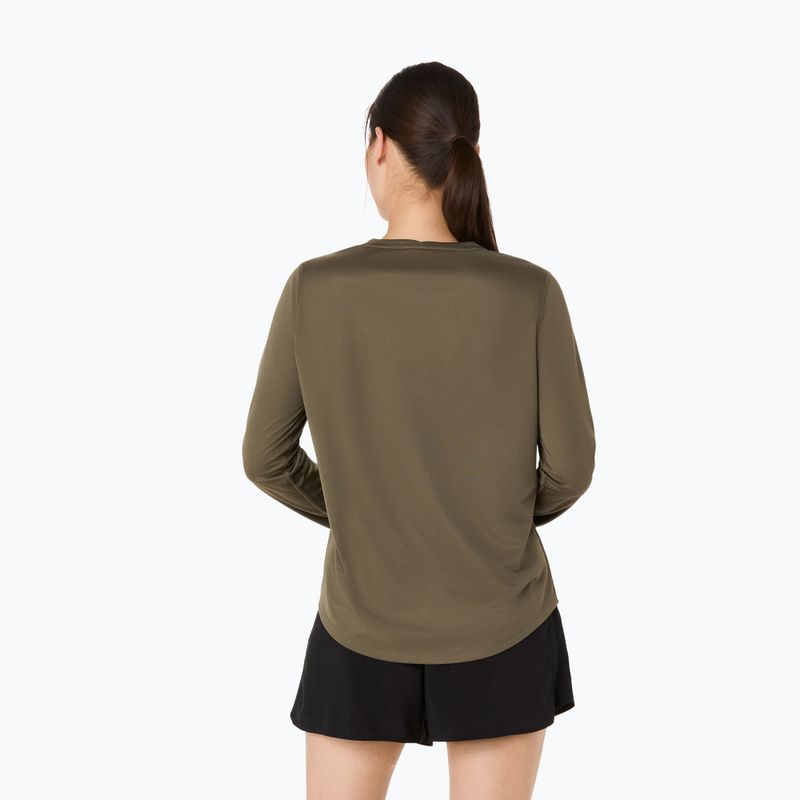 Dámské běžecké tričko Longsleeve ASICS Core LS Top dark olive 3