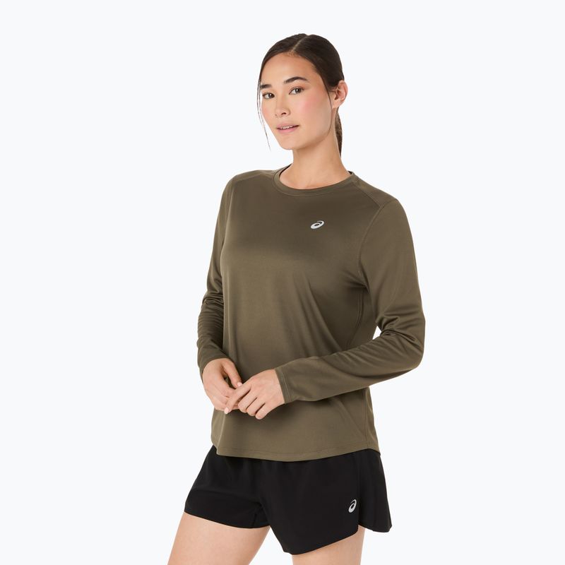Dámské běžecké tričko Longsleeve ASICS Core LS Top dark olive 4