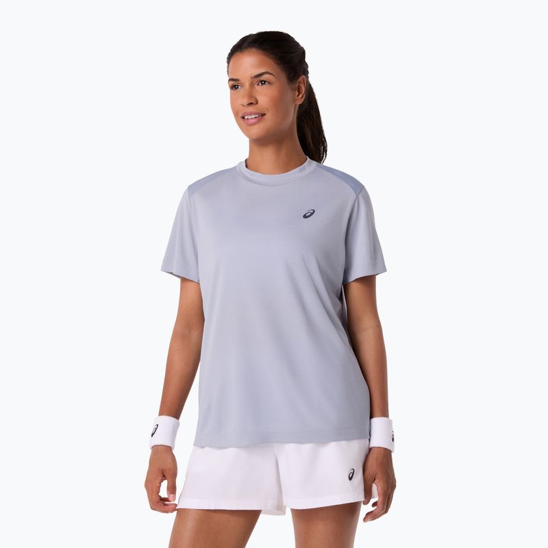 Dámské tenisové tričko ASICS Court Top W grey/blue 4
