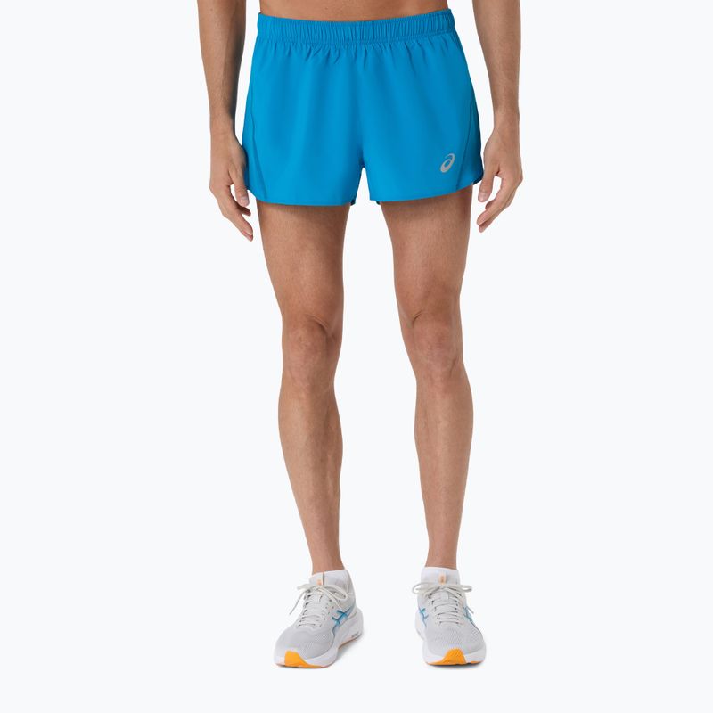Pánské běžecké šortky ASICS Core Split Short Aegean Blue