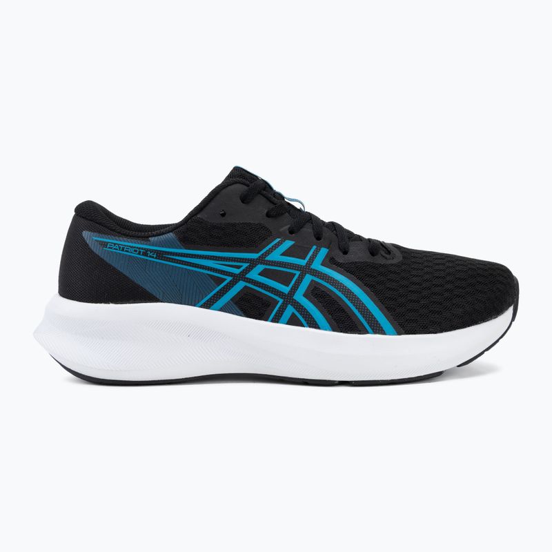 Pánské běžecké boty ASICS Patriot 14 black/aegean blue 2