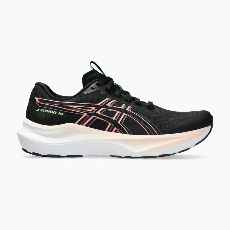 Dámské běžecké boty Asics GT-2000 14 black/sun coral 8