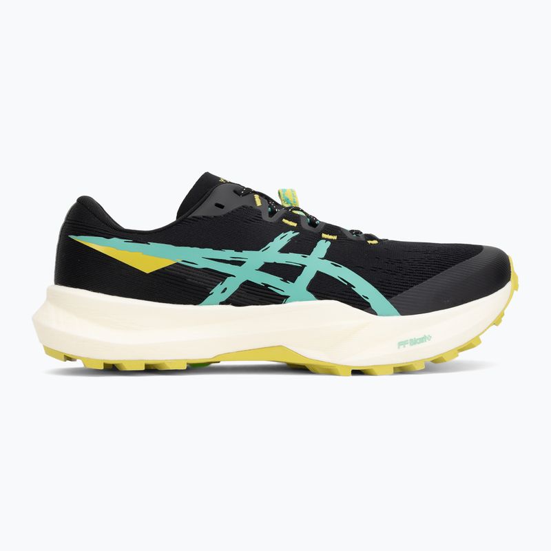 Pánské běžecké boty ASICS Fuji Lite 6 black/aurora green 2