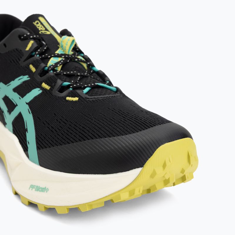 Pánské běžecké boty ASICS Fuji Lite 6 black/aurora green 7