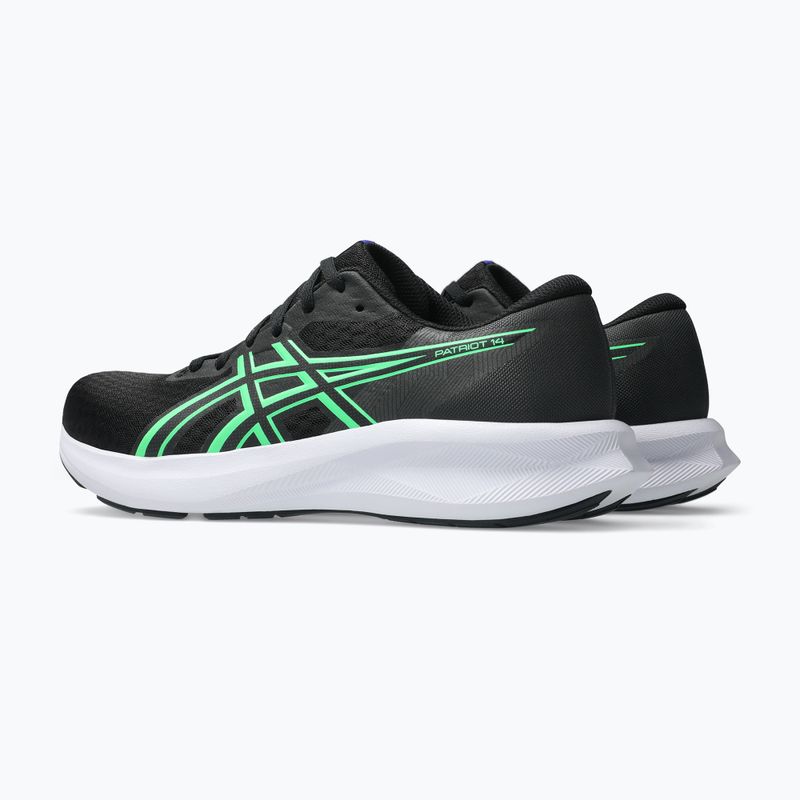 Pánské běžecké boty ASICS Patriot 14 black/vital green 4